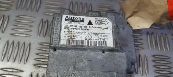 Citroen C4 I Airbag control unit/module 603726100 965343780