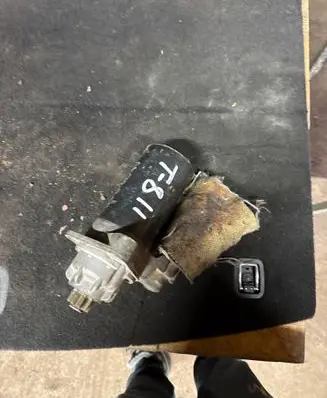 Volkswagen Touareg I Starter motor 0001125607