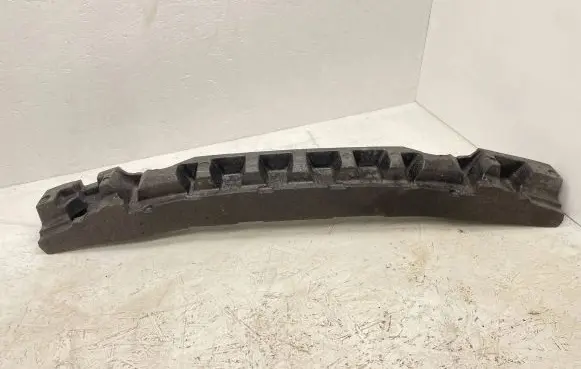 Front bumper foam support bar