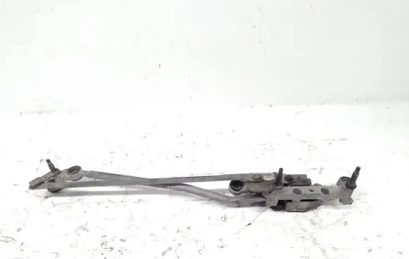 Front wiper linkage and motor