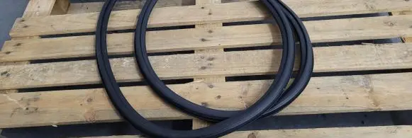 Front door rubber seal