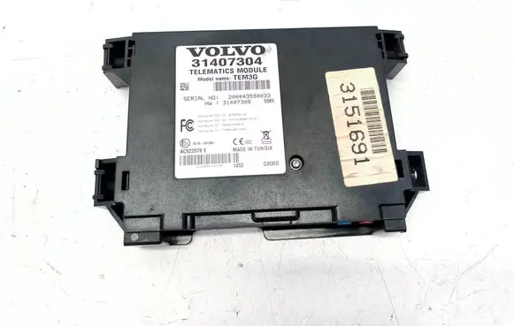 Volvo XC60 Phone control unit/module 31407304