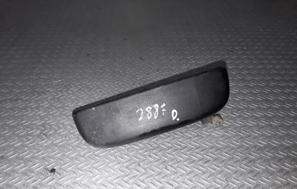Rear door exterior handle