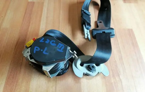 Renault Laguna III Front seatbelt 868840031R