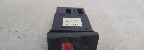 Audi 80 90 S2 B4 Hazard light switch 4A0941509