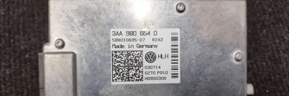 Volkswagen Tiguan Windshield/windscreen camera 3AA980654D H09S0300 5BB01069507
