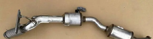 Volkswagen Transporter - Caravelle T7 Catalyst/FAP/DPF particulate filter 7T0253059S 7T0131701C 7T0131701D