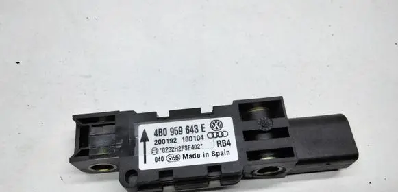 Audi A8 S8 D3 4E Airbag deployment crash/impact sensor 4B0959643E
