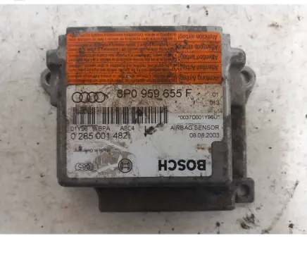 Audi A3 S3 8P Airbag control unit/module 8P0959655F 0037D001Y96U 0285001482