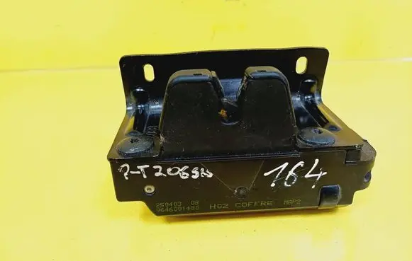 Peugeot 206 Tailgate/trunk/boot lock/catch/latch 9646091480