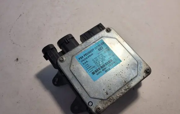 Peugeot 1007 Engine control unit/module 9655460380 6900000589 Q1T19076H5ZE