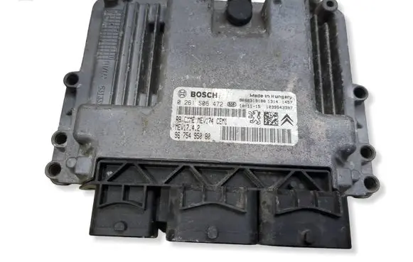 Peugeot 208 I Engine control unit/module 9666319180 9675495080 0261S06472
