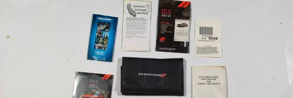 Dodge Journey Owners service history hand book 
