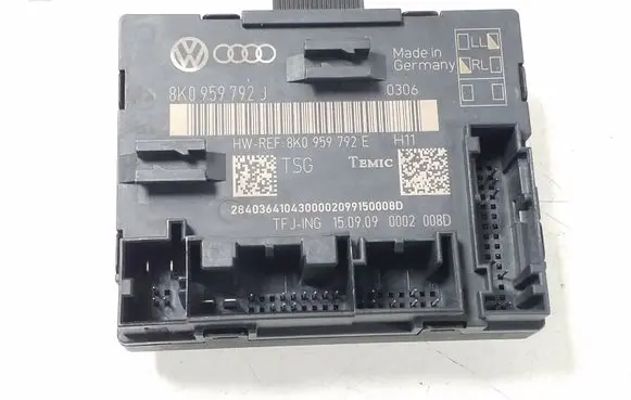 Audi Q5 SQ5 Door control unit/module 8K0959792J