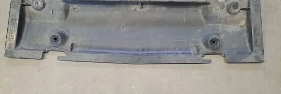 Front bumper skid plate/under tray