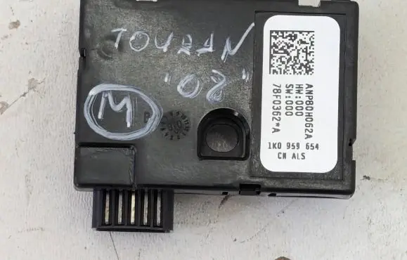 Volkswagen Touran I Steering angle sensor 1K0959654 ANP80H062A 78F0362A