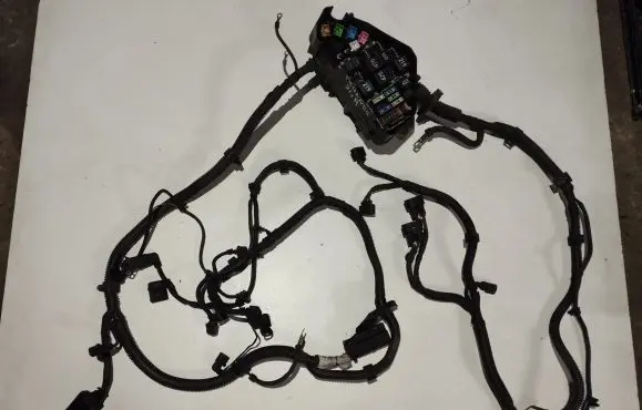 Volkswagen Touareg I Engine installation wiring loom 7L0906385A