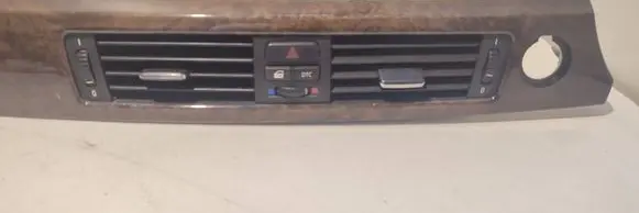 BMW 3 E92 E93 Dash center air vent grill B3222W 9151176