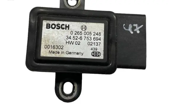 BMW X5 E53 ESP acceleration yaw rate sensor 6753694 34526753694 0265005248