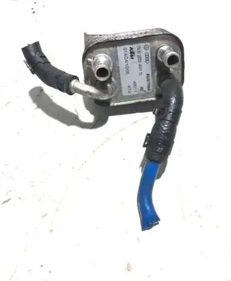 Audi Q7 4L Fuel cooler (radiator) 7L6203491D 48011 014241006