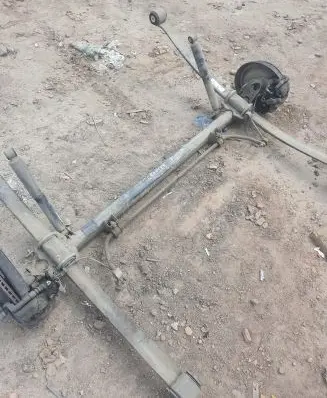 Volkswagen Crafter Rear axle beam with reductor 