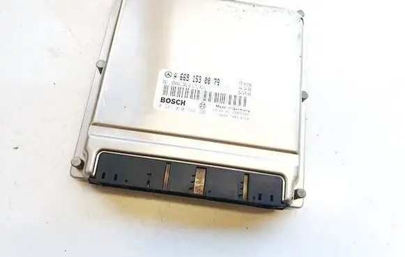 Mercedes-Benz A W168 Engine control unit/module a6681530079 0281010752
