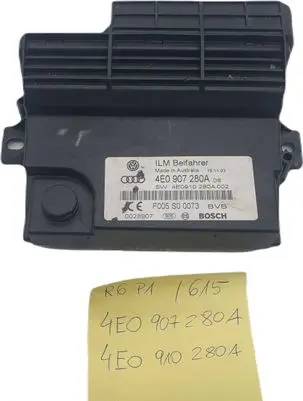 Audi A8 S8 D3 4E Other control units/modules 4E0907280A F005S00073