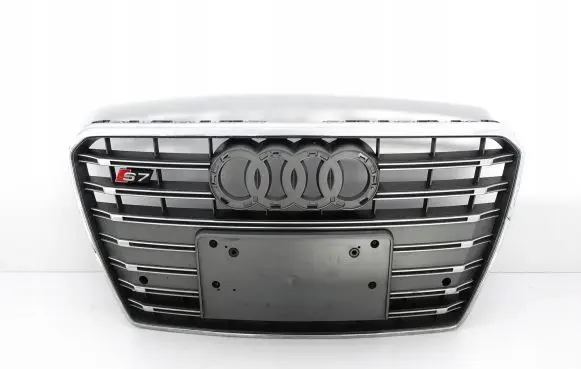 Audi A7 S7 4G Front bumper upper radiator grill 4G8853651A 4G8807285K