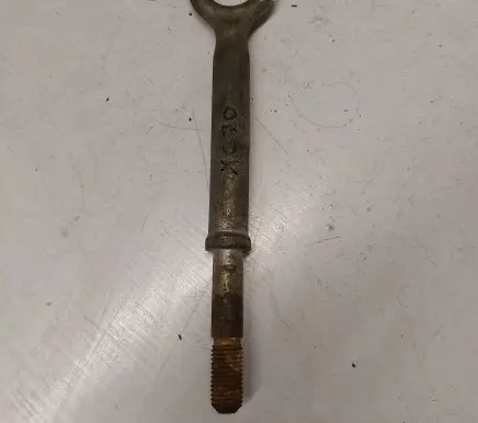 Towing hook eye