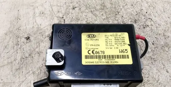 Door central lock control unit/module