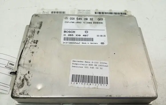 Mercedes-Benz S W220 ESP (stability system) control unit A0315450932