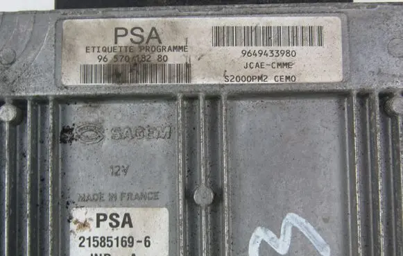 Citroen C3 Engine control unit/module ECU 9657018280