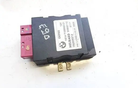 BMW 3 E90 E91 Fuel injection pump control unit/module 1614716996001 55892110