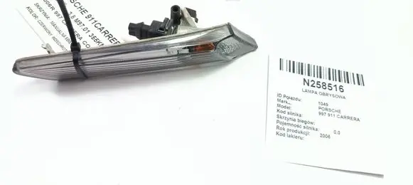 Porsche 911 997 Front fender indicator light 997631034