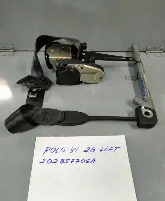 Volkswagen Polo VI Front seatbelt 2G2857706A 2G2857706