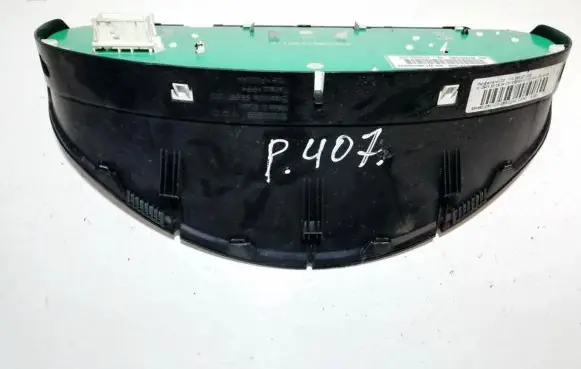 Peugeot 407 Speedometer (instrument cluster) 9649621280 110080221002