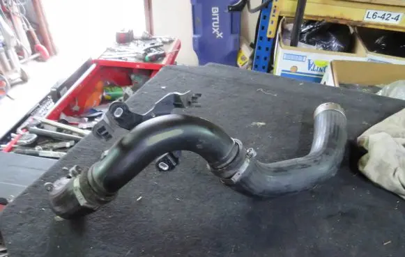 Renault Clio IV Intercooler hose/pipe 144604208R