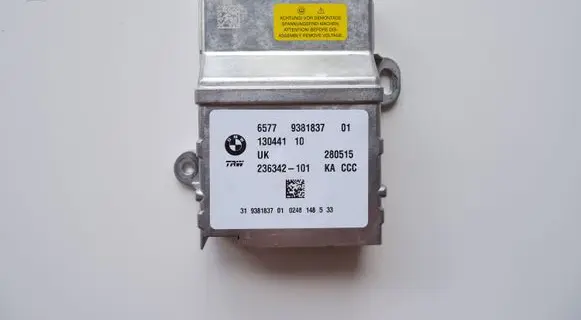 BMW 2 F46 Airbag control unit/module 9381837 13044110 236342101