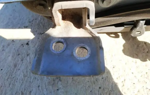Rear door lower hinge