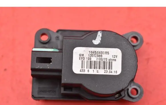 Opel Mokka X Air flap motor/actuator 13372966
