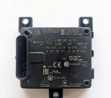 Mercedes-Benz EQE v295 Distronic sensor radar A0009051019 A0009056619 A0009007054