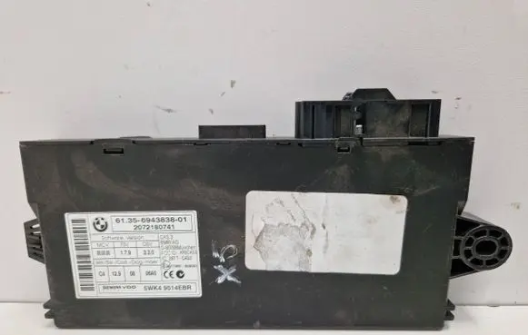 BMW X5 E70 CAS control unit/module 6943838 2072180741 5WK49514EBR