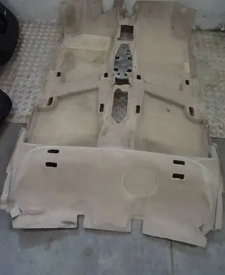 Opel Corsa C Front floor carpet liner