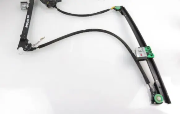 Volkswagen Sharan Front door manual window regulator 7M0837402L