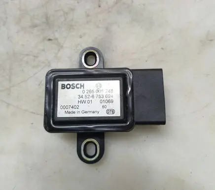 BMW 5 E39 ESP acceleration yaw rate sensor 0265005248 0007402 34526753694