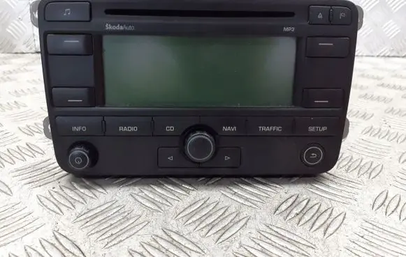 Skoda Octavia Mk2 (1Z) Navigation unit CD/DVD player 1Z0035191A