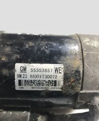 Opel Insignia A Starter motor 55353857 M001T30072