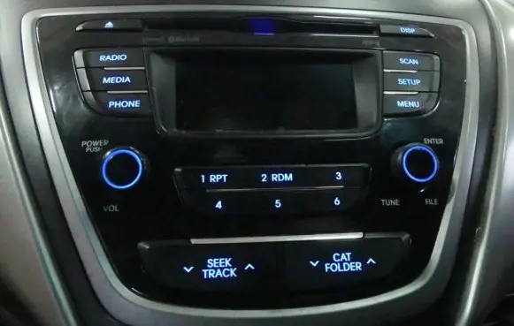 Hyundai Elantra Radio/CD/DVD/GPS head unit 96170-3X165RA5 IMPRK1175593
