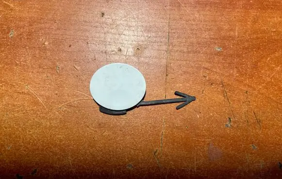 Opel Corsa D Front tow hook cap/cover 13179944 475498858