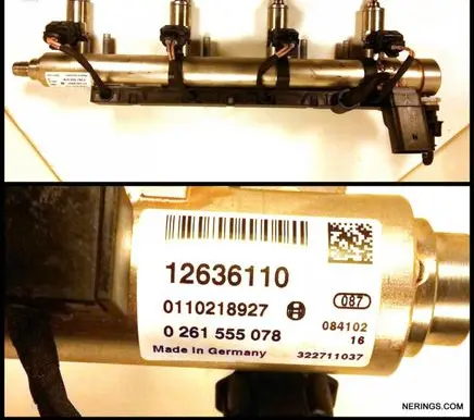 Opel Insignia A Fuel injection (other) 12636110 0110218927 0261555078